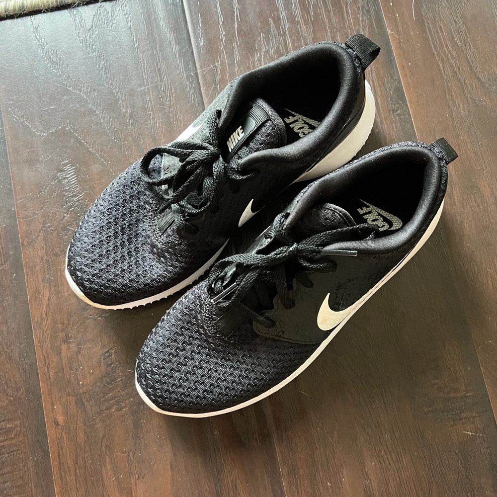 Women’s Nike Black Mesh Golf Shoes